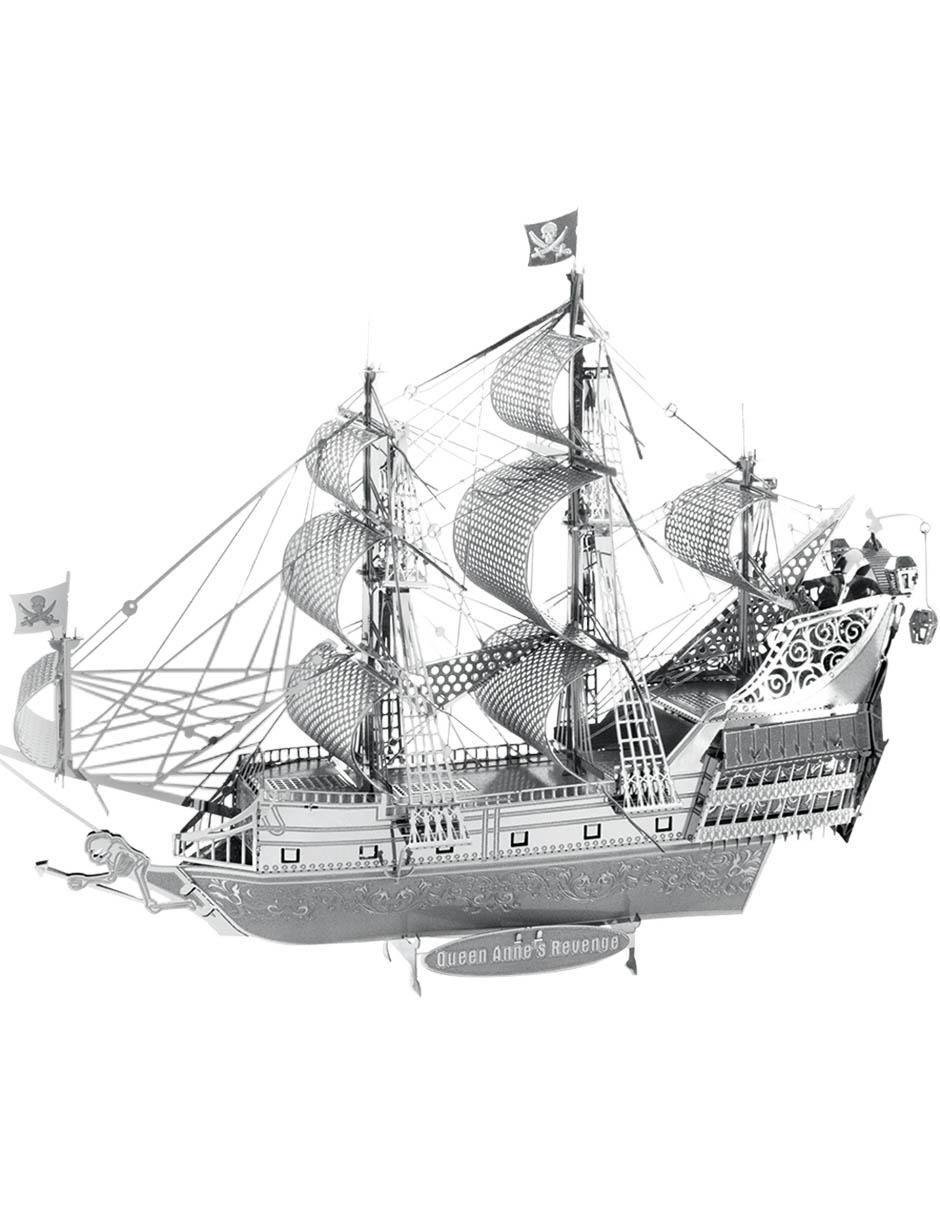 Rompecabezas Barco Pirata Queen Annes Revenge 2