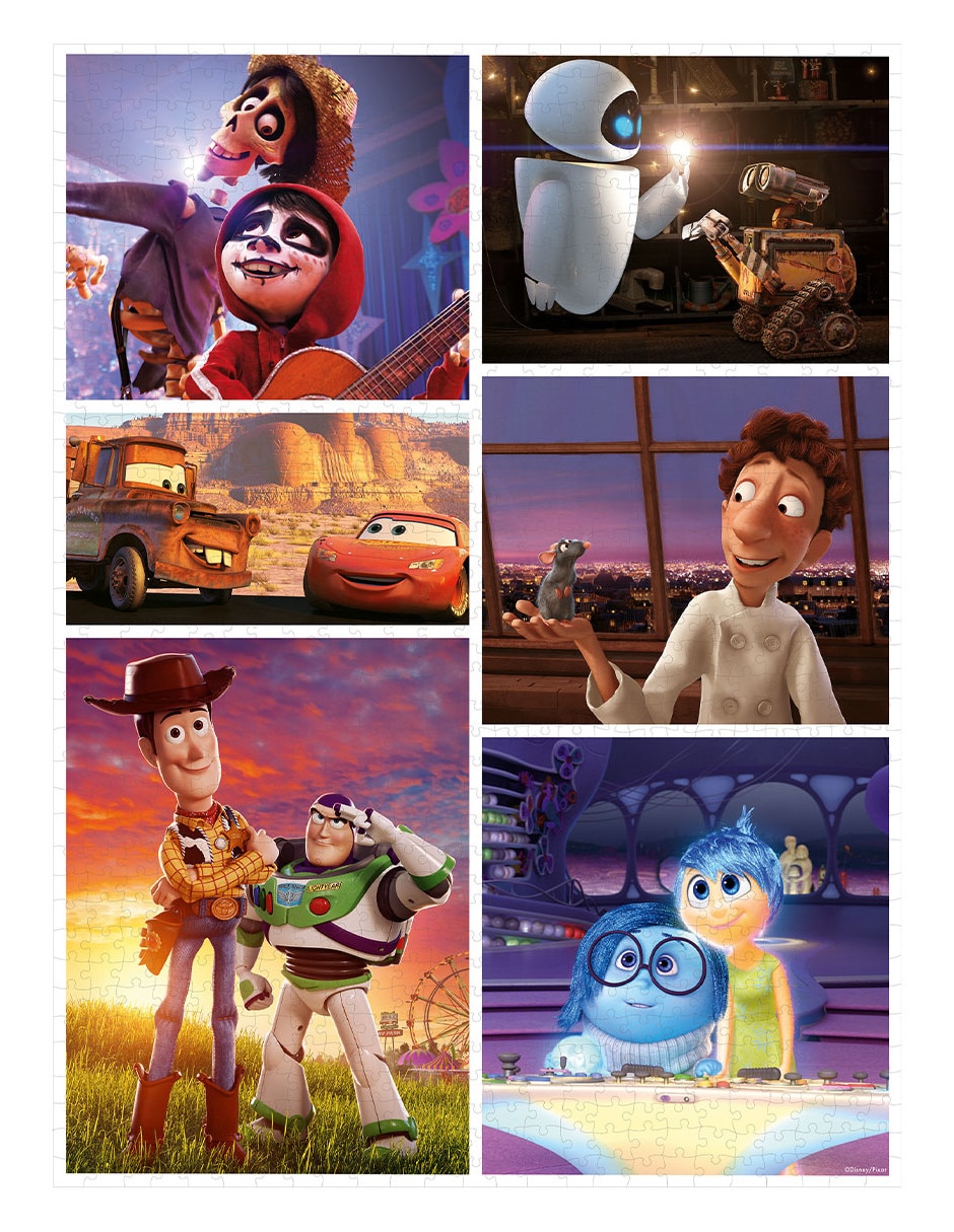 Rompecabezas Amistades improbables Pixar 3
