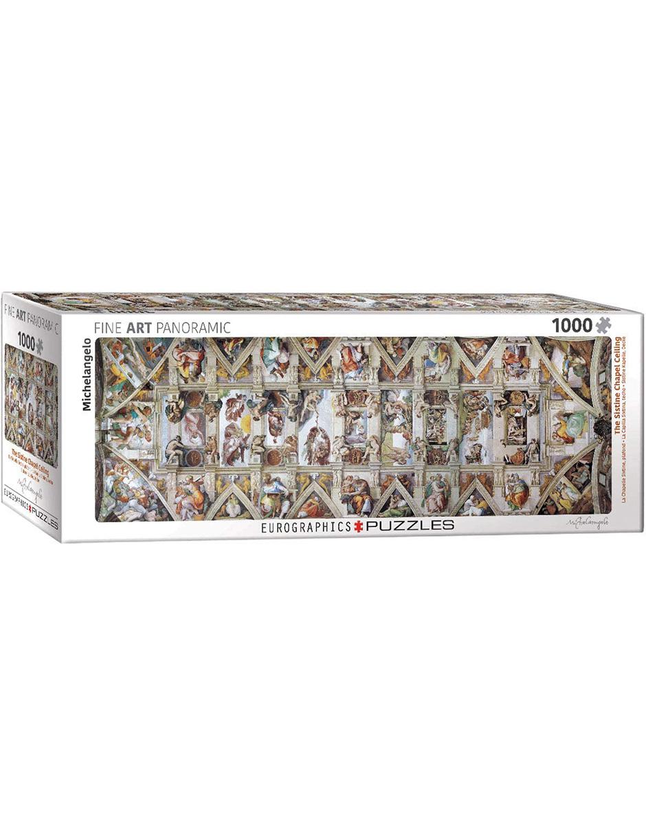 Rompecabezas Eurographics 1000 piezas Miguel Angel: Capilla