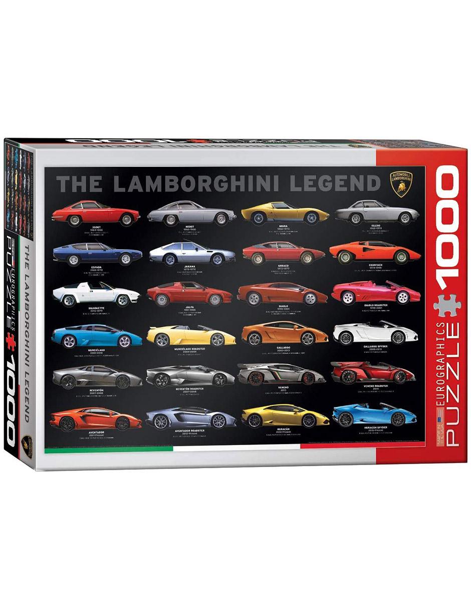 Rompecabezas 1000 piezas Las Leyendas De Lamborghini Rompecabezas 1000 piezas Las Leyendas De Lamborghini