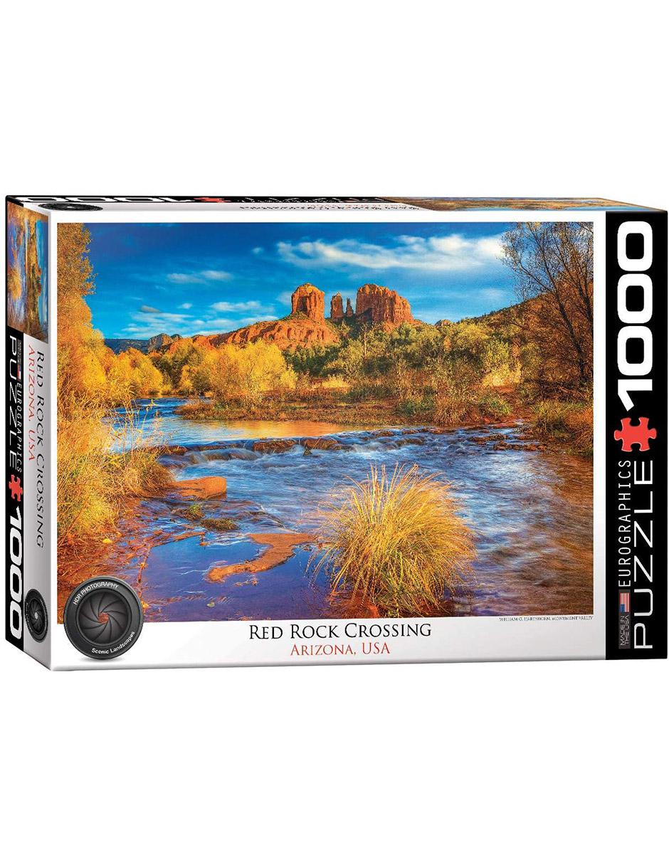 Rompecabezas 1000 piezas Red Rock Crossing Arizona Rompecabezas 1000 piezas Red Rock Crossing Arizona