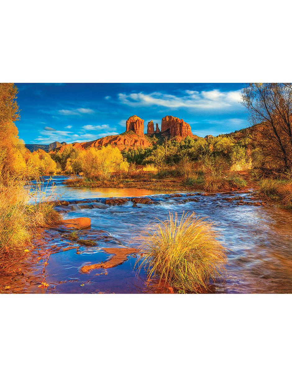 Rompecabezas 1000 piezas Red Rock Crossing Arizona 2