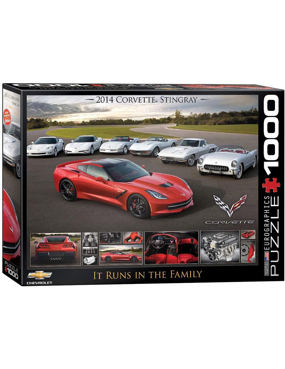 Rompecabezas 1000 piezas 2014 Corvette Stingray It Runs In The Family