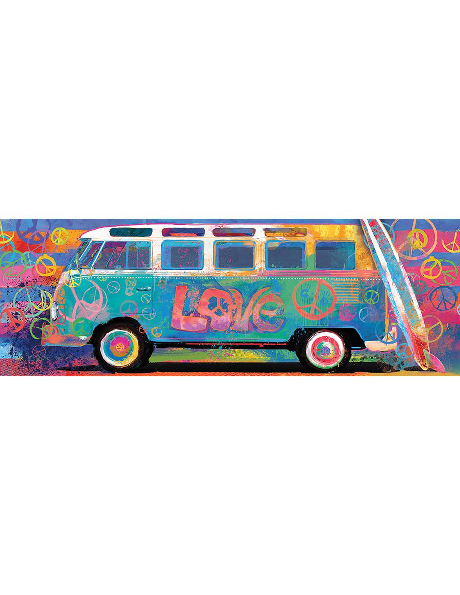 Rompecabezas 1000 piezas Volkswagen Combi Love Splash 2