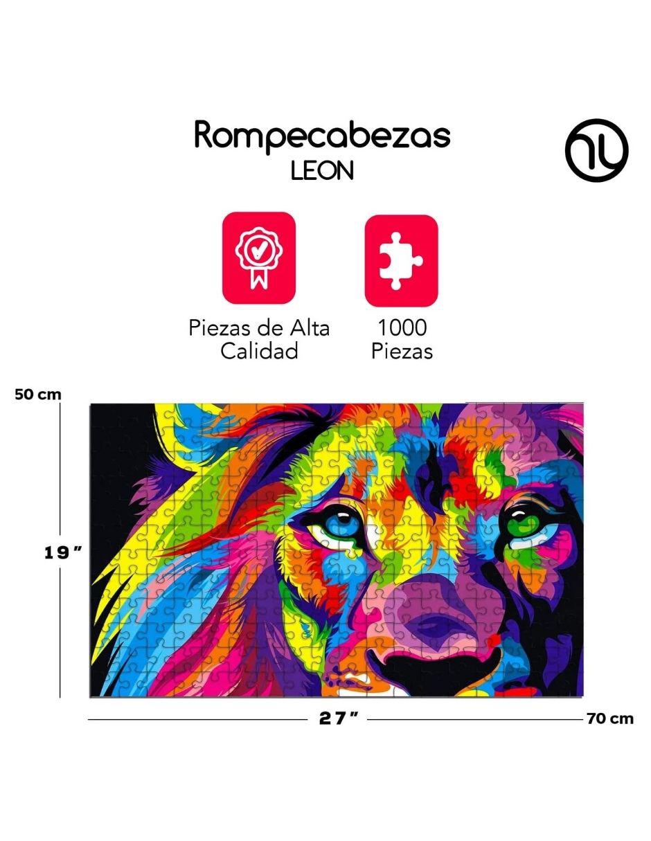 Rompecabezas Leones en la Sabana 1000 piezas 2