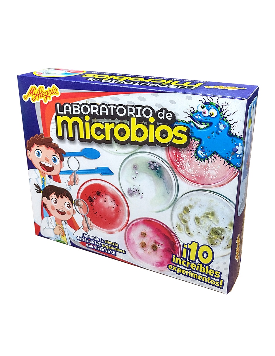 Set Laboratorio de Microbios Mi Alegría 2