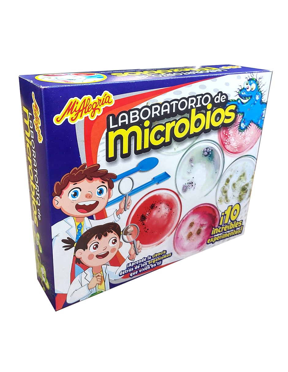 Set Laboratorio de Microbios Mi Alegría 3