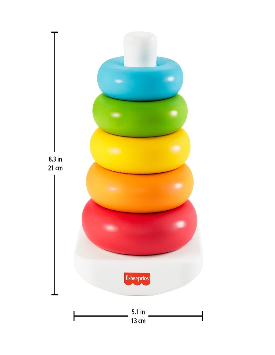 Pila De Aritos Eco juego didáctico infantil unisex 3