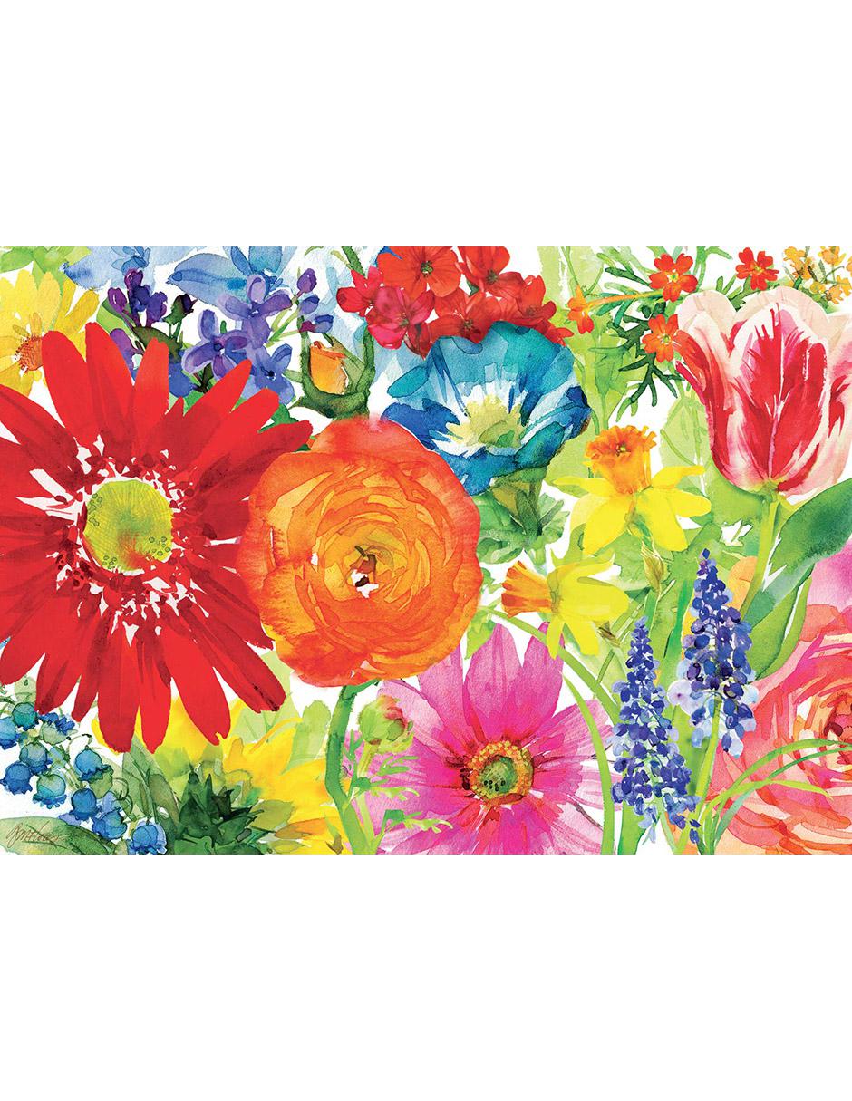Rompecabezas Flores De Colores 1000 Piezas 2
