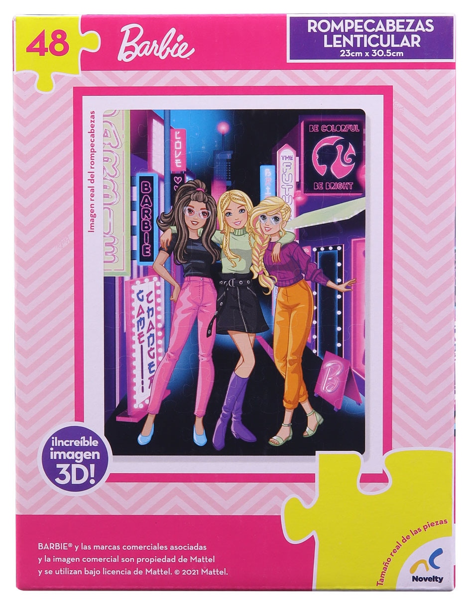 Rompecabezas Lenticular Barbie