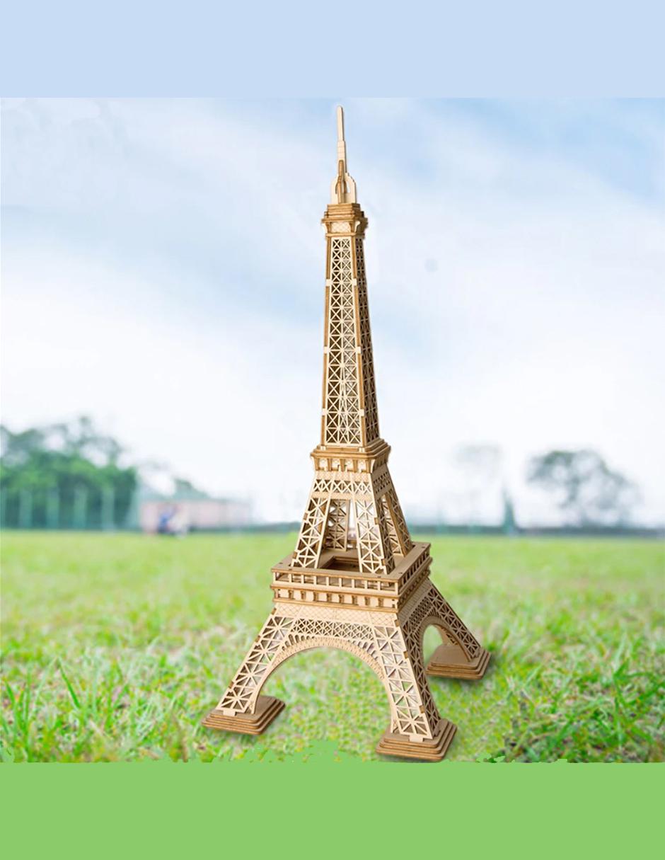 Rompecabezas 3D Torre Eiffel 2