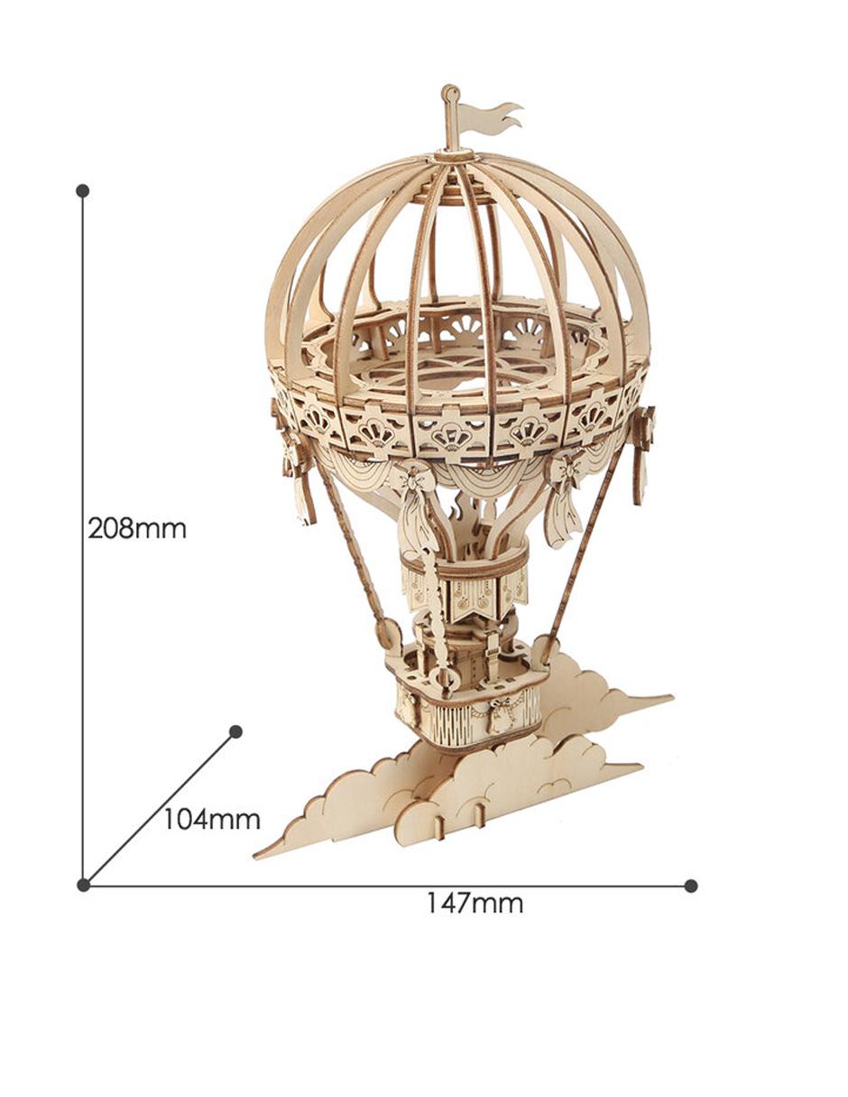 Rompecabezas 3D Globo Aeroestático 2