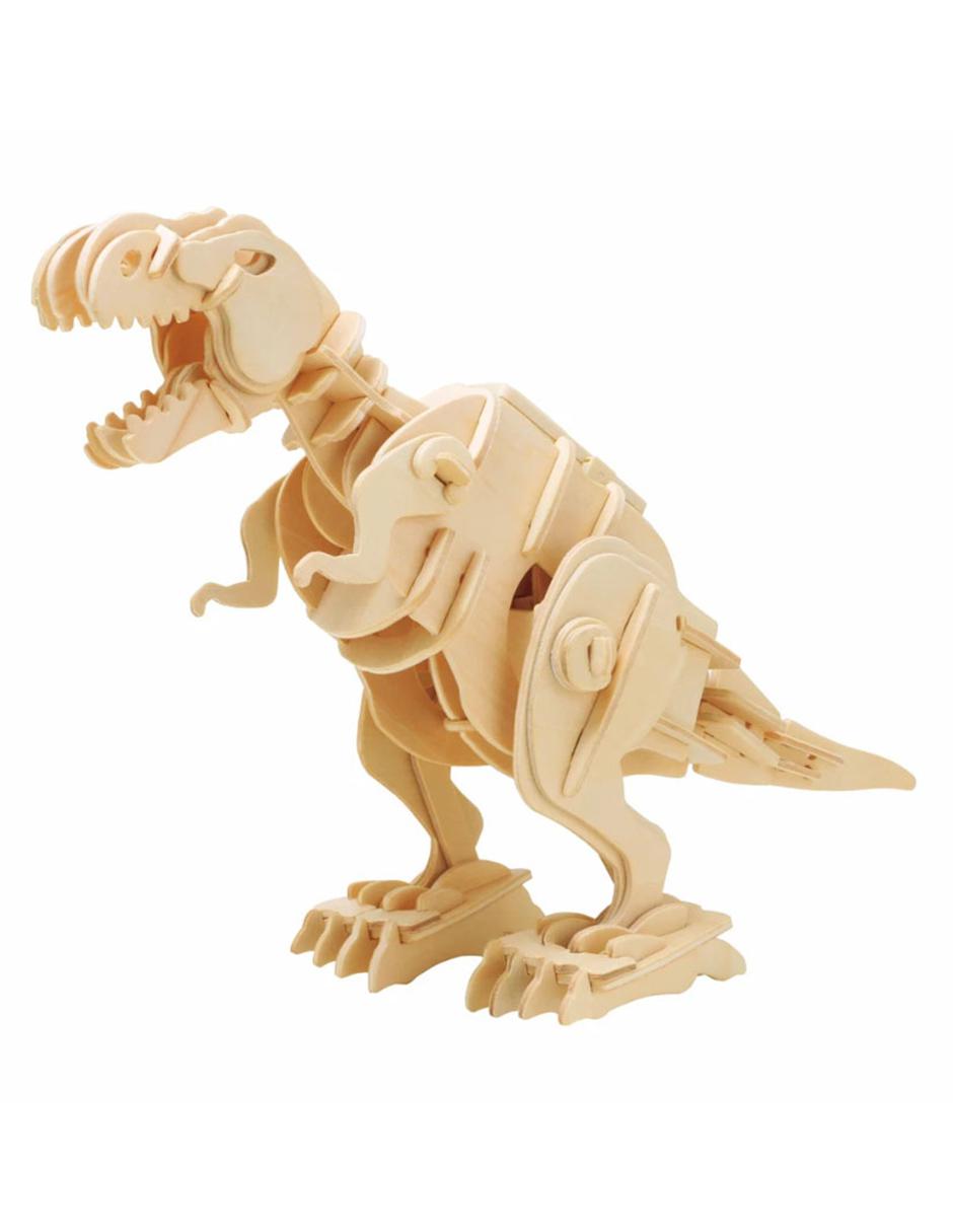 Rompecabezas 3D Dinosaurio T-Rex Madera Robotime Liverpool.com.mx