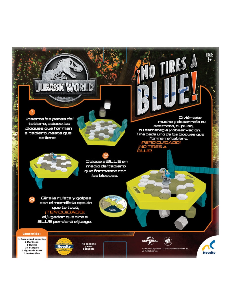 No tires a Blue Jurassic World 2