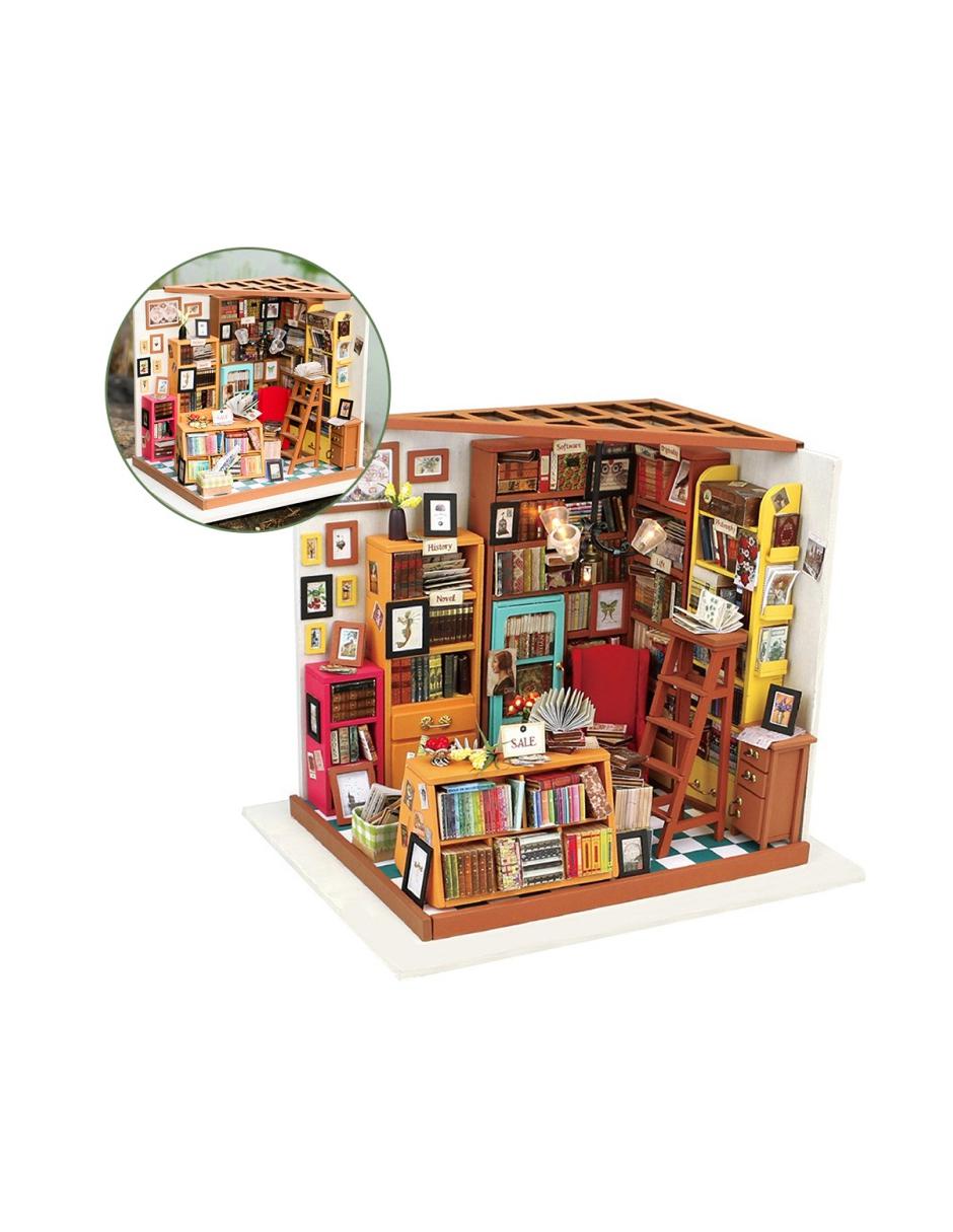 Rompecabezas Casa Miniatura Estudio Sam Madera 2