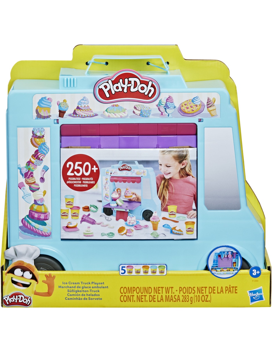 Play-Doh Ice Cream Truck Playset, Pretend Play Toy For Kids Years And ...