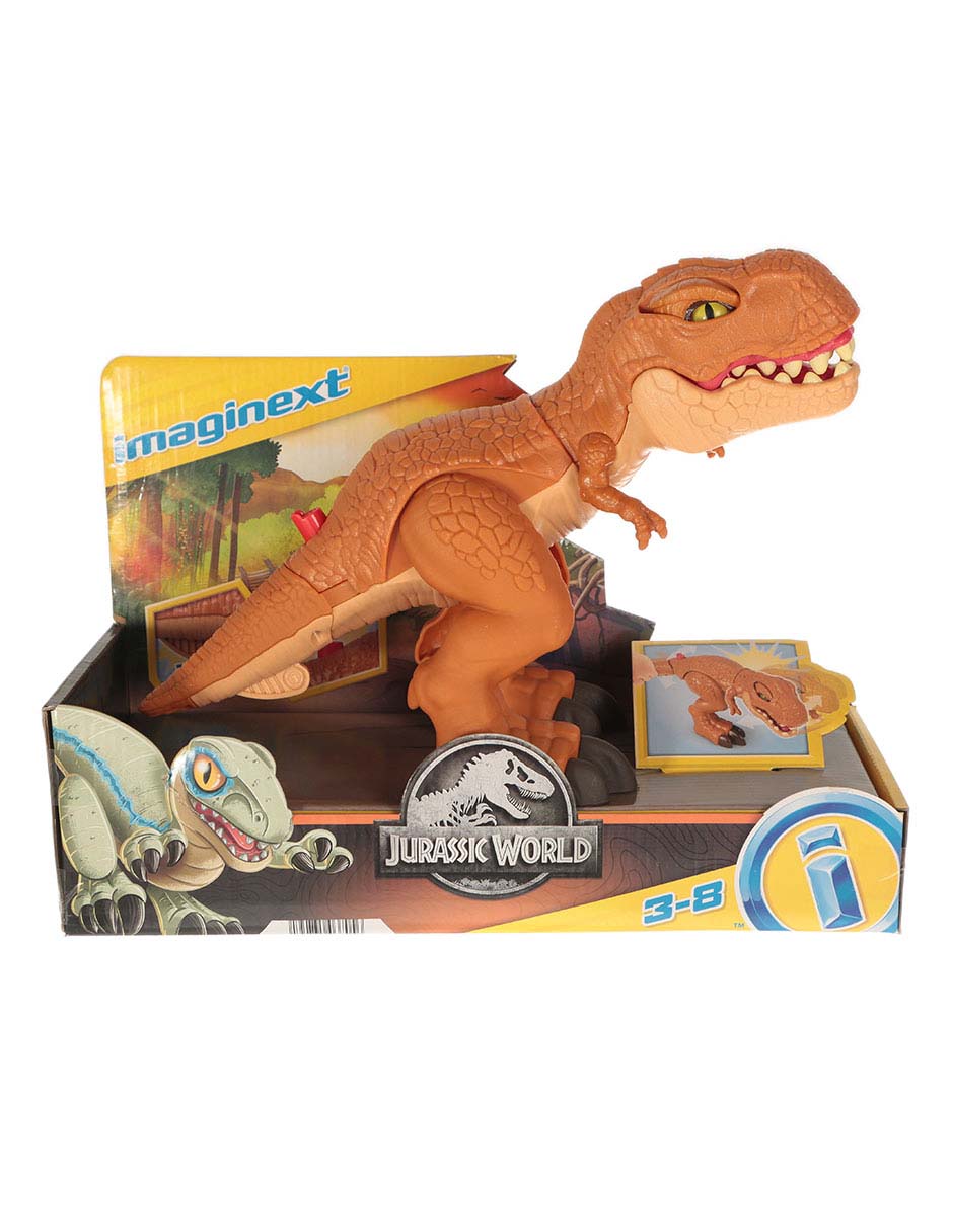 Figura de acción T-Rex Imaginext con movimiento articulado Jurassic World
