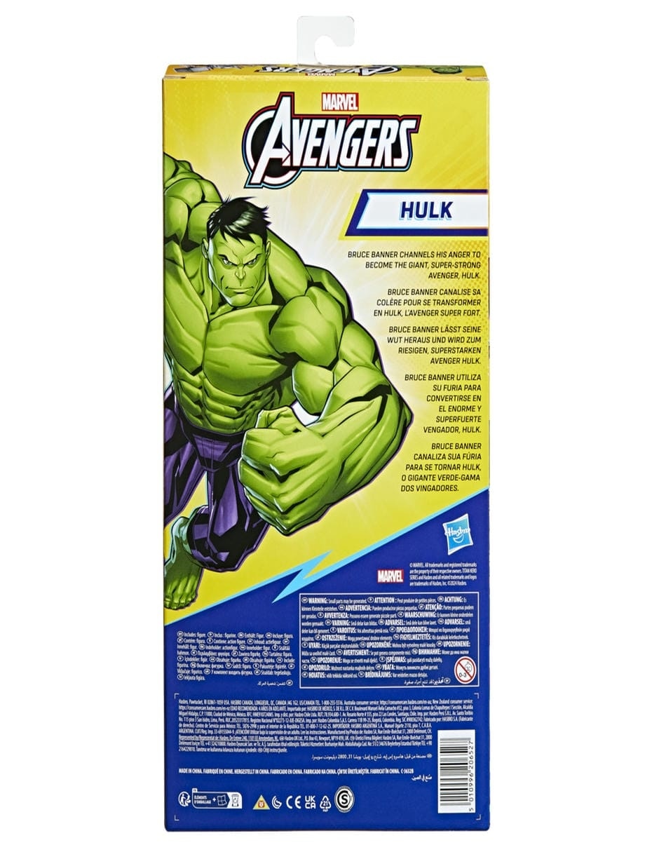 Figura de acción articulada : Avengers Hulk especial Marvel 4