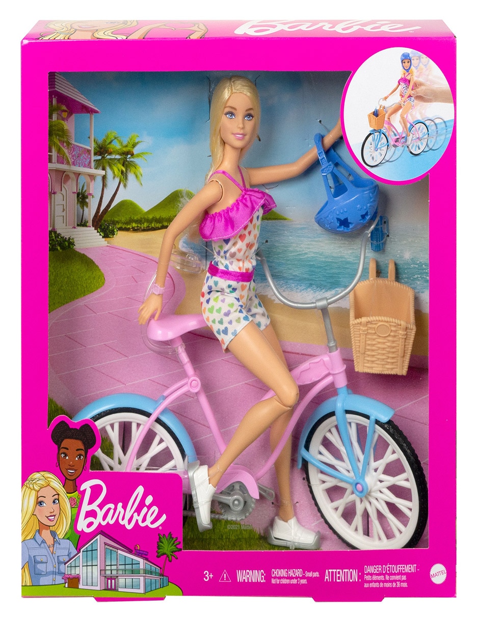 Muñeca fashion Paseo bicileta 4