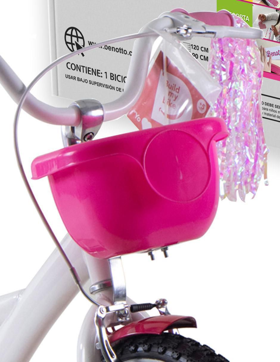 Bicicleta infantil rodada 16 para niña 4