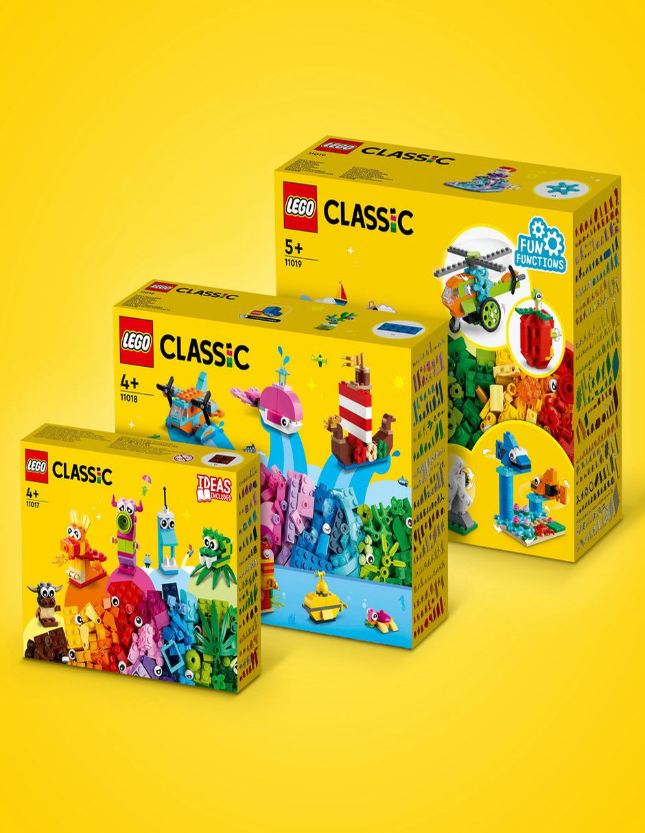 Lego Classic caja grande de 635 piezas »