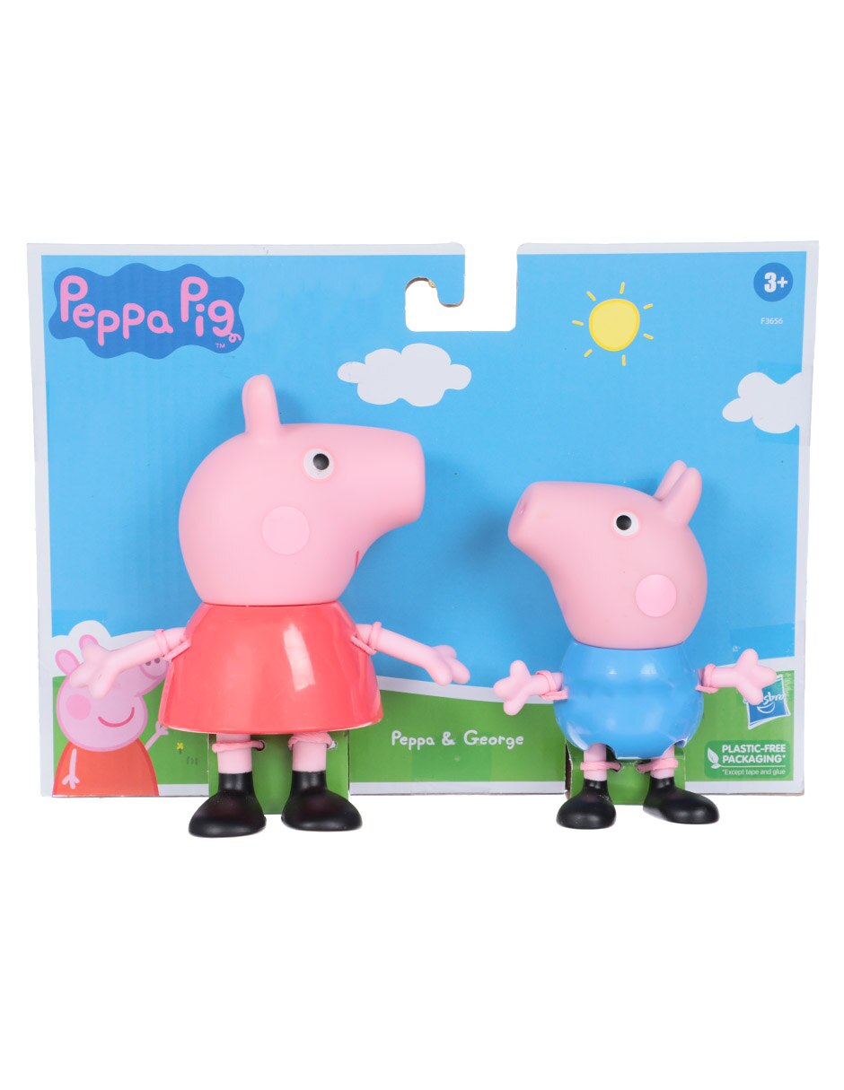 Set muñeca Peppa Pig Hasbro Peppa & George