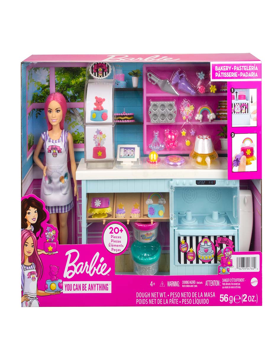 Set muneca fashion Barbie Set de reposteria para decorar Liverpool