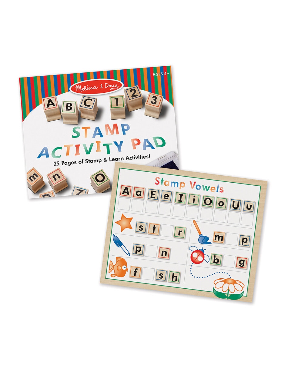 Stamp Activity Pad juego didáctico infantil unisex