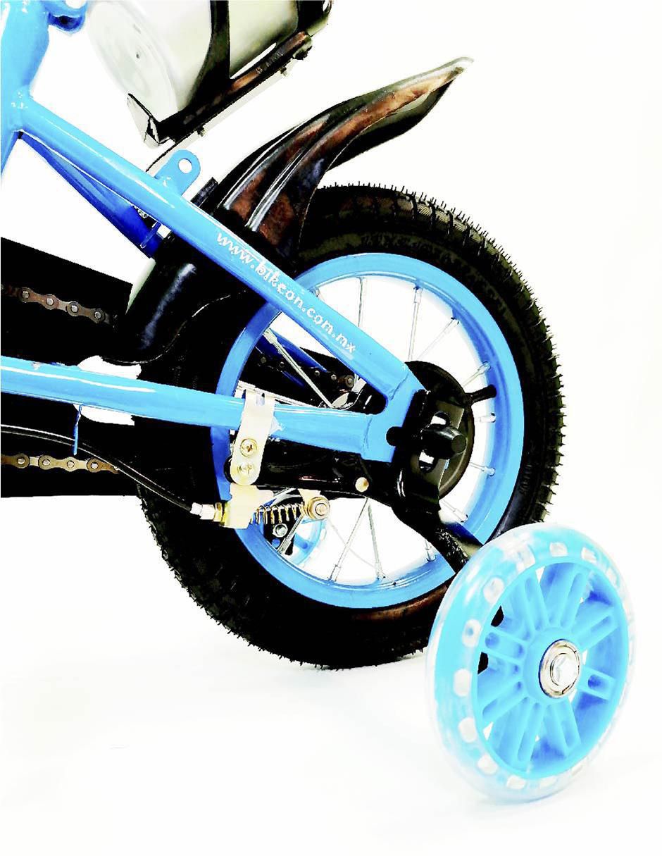 Bicicleta infantil rodada 12 para niño 10