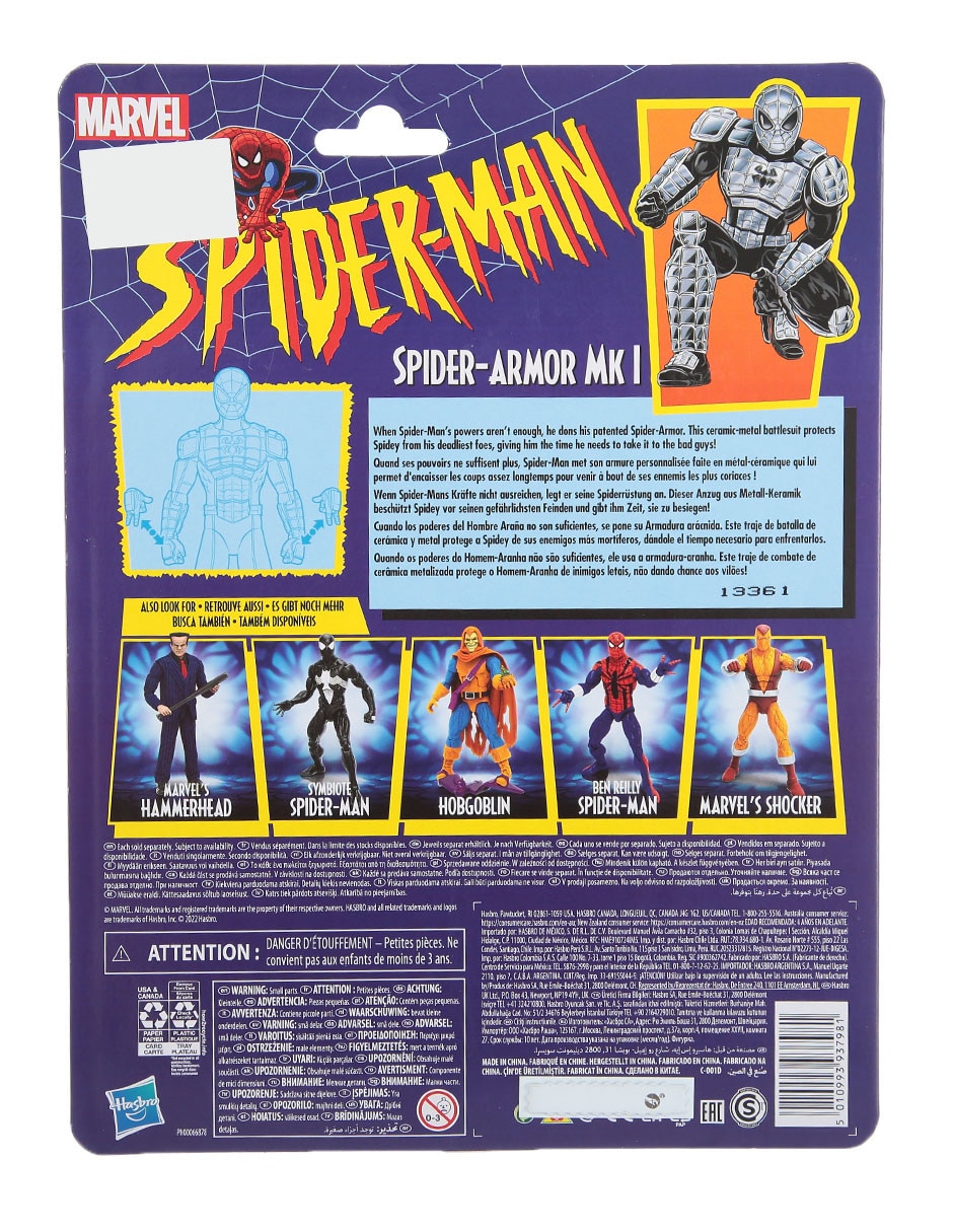 Figura de acción Marvel Legends collectors 6