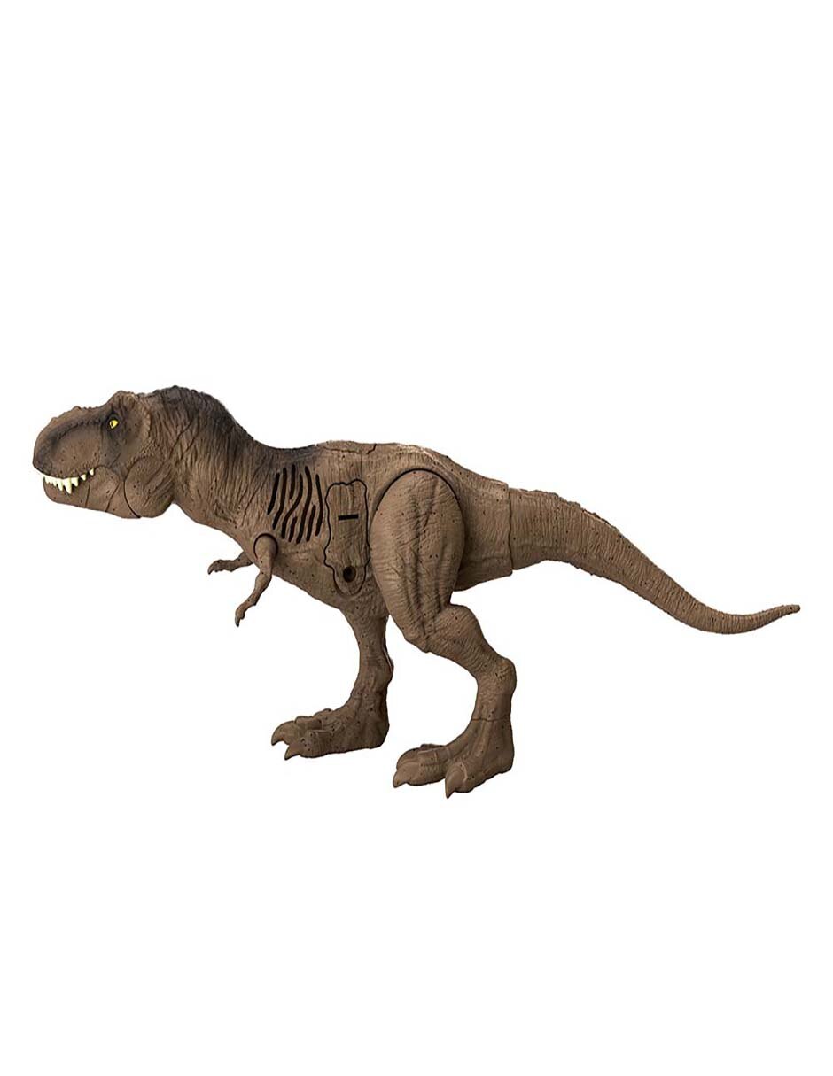 Figura de acción T-Rex Mattel con sonido articulado Jurassic World