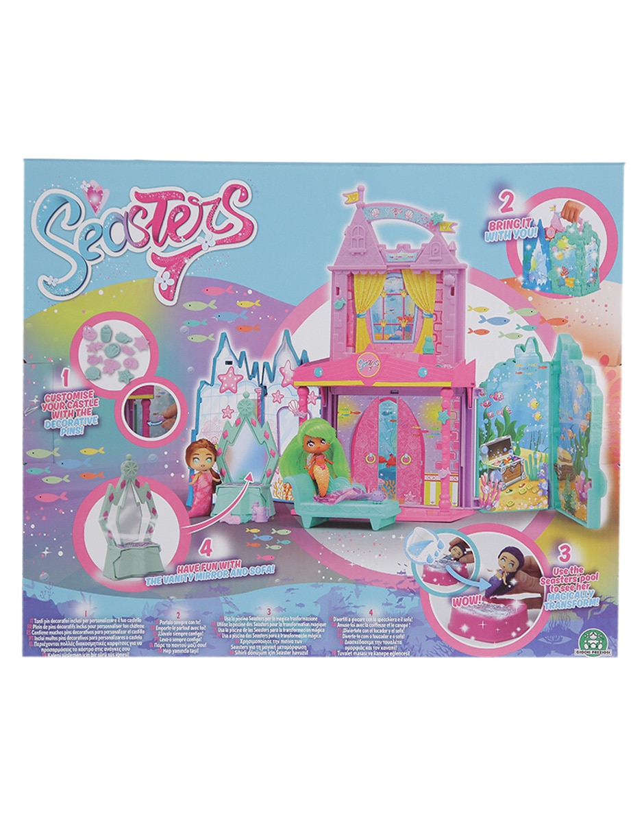 Muñeca Famosa Magic Ocean Castle 3