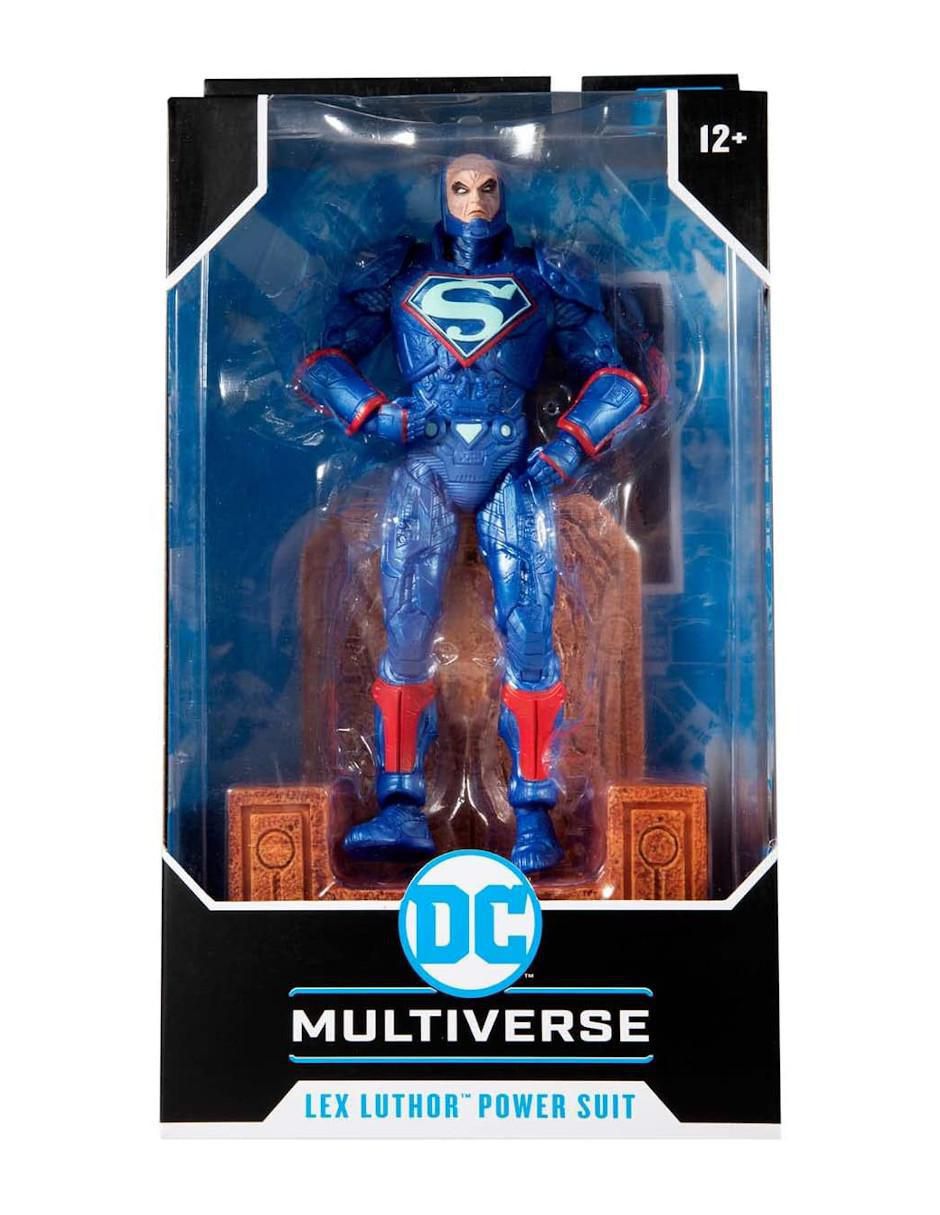 Figura de acción DC Lex Luthor deluxe 3