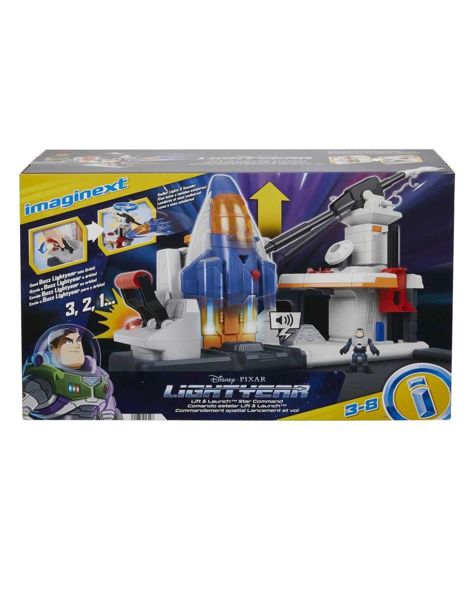 Figura de acción Disney Pixar Lightyear collectors con luz y sonido 4