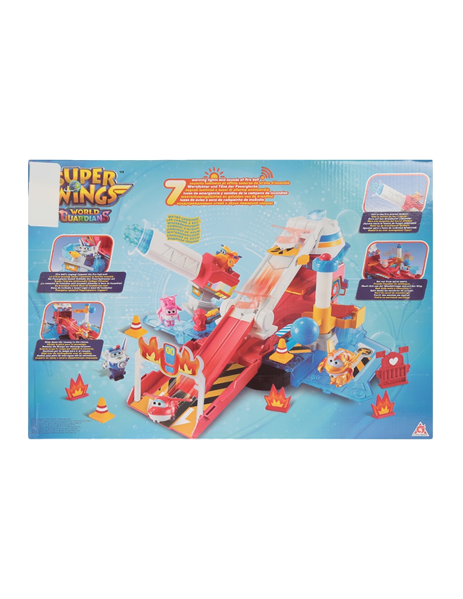 Automóvil convertible fire truck-sparky Super Wings 4
