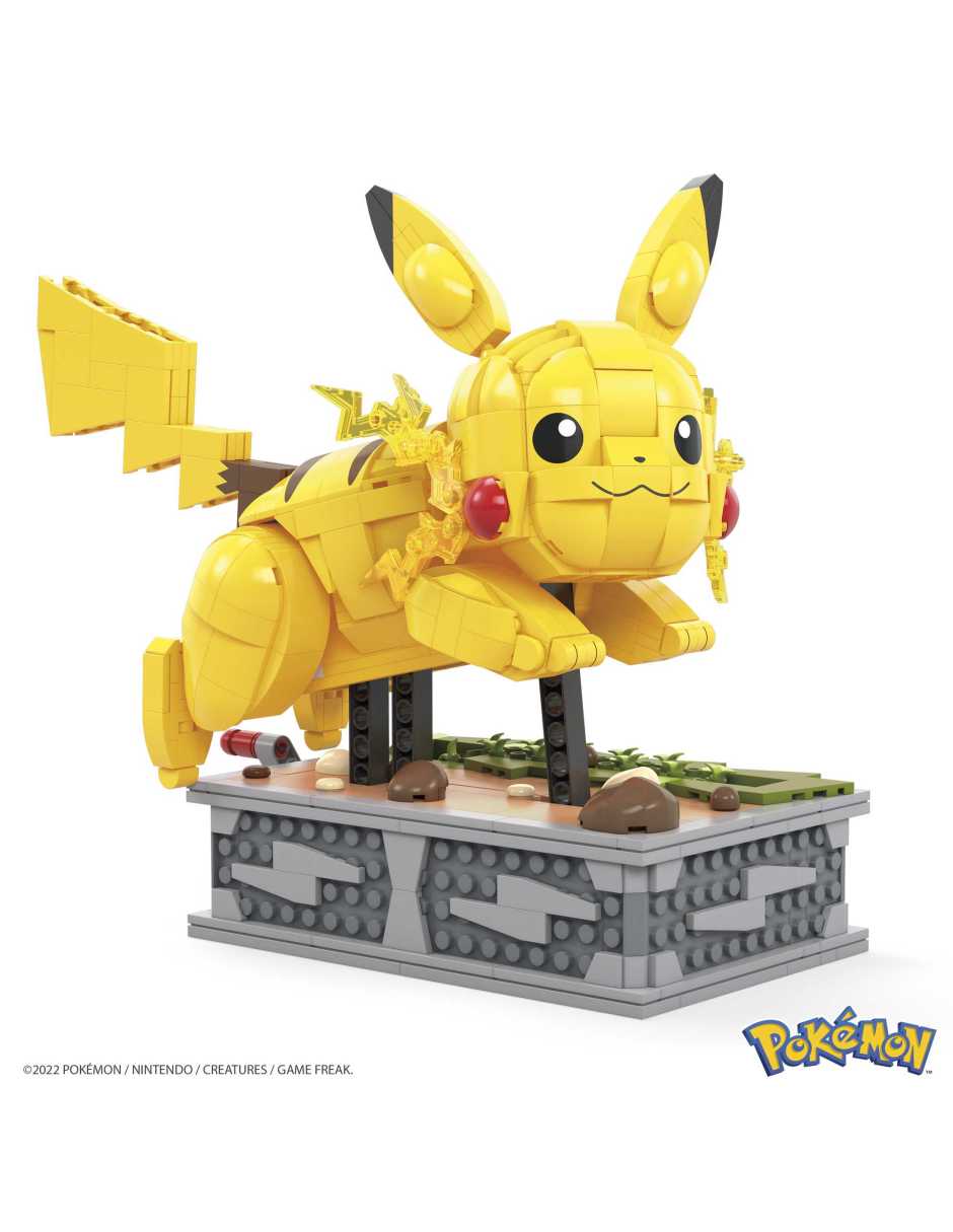 Puzzle Lego 3D - Figura bloques GIGANTE - PIKACHU