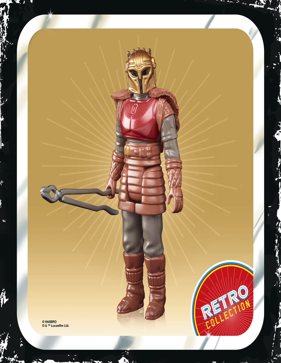 Figura de acción The Armorer retro 3