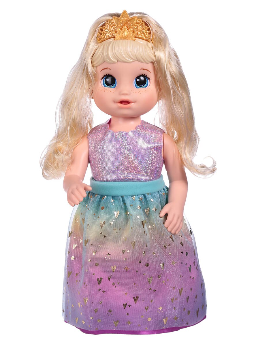Baby Alive Princess Ellie Grows Up! Interactive Baby Doll With Accessories, Talking Baby Dolls