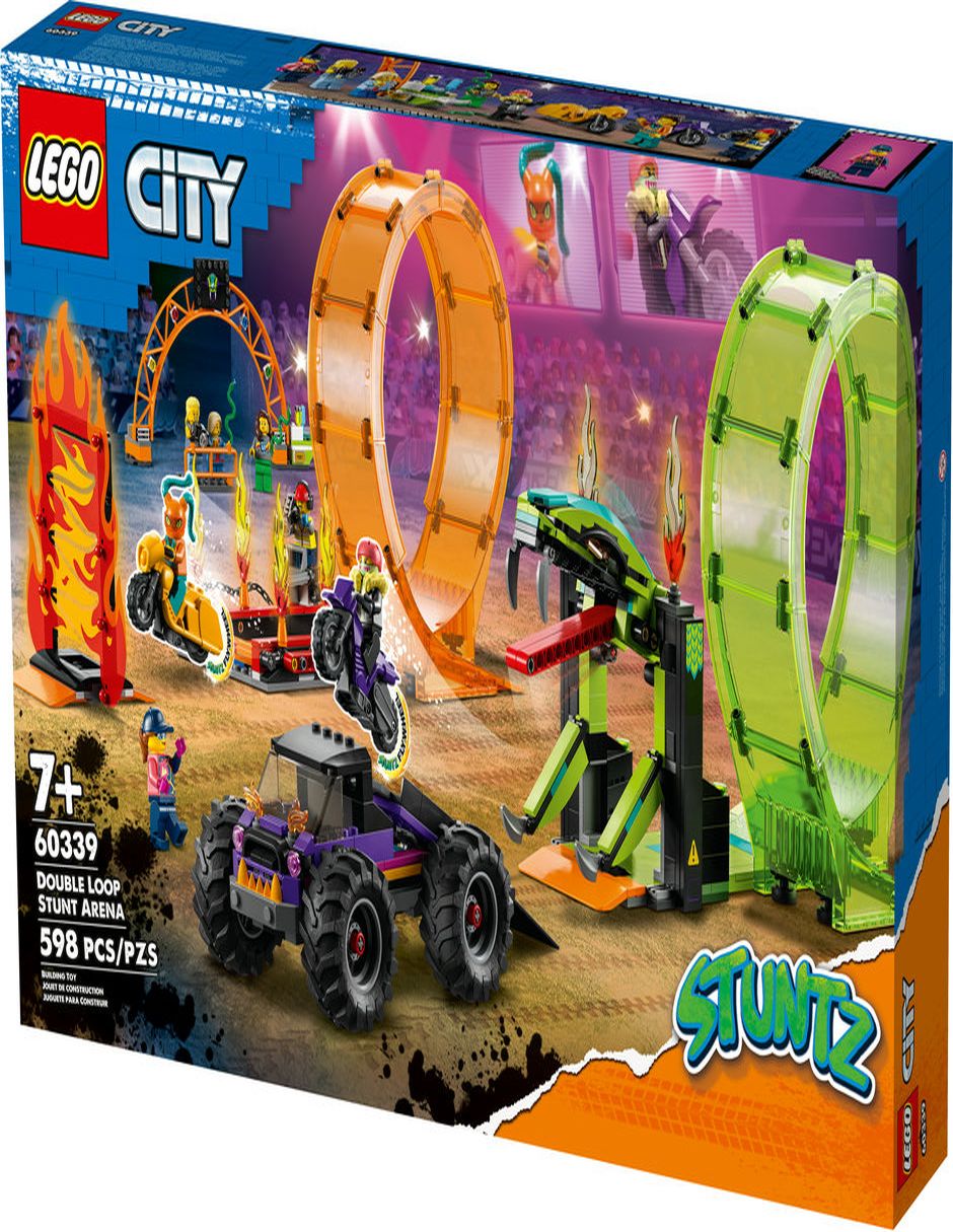 City Pista acrobática con doble bucle 60339 2
