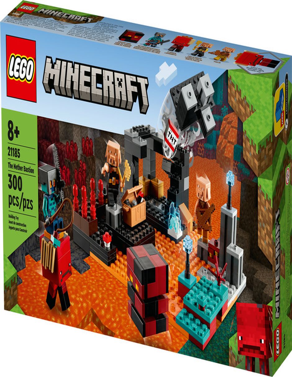 LEGO Minecraft The Nether Bastion 21185 Juego de juguetes de