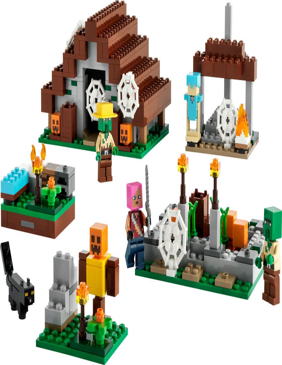 Minecraft cheap lego aldea