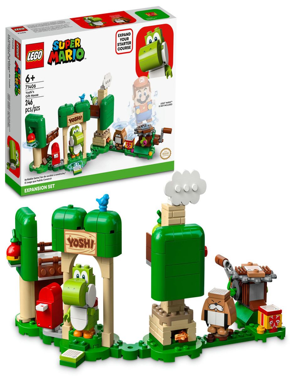 LEGO Super Mario Set de Expansión: Casa-regalo de Yoshi 71406