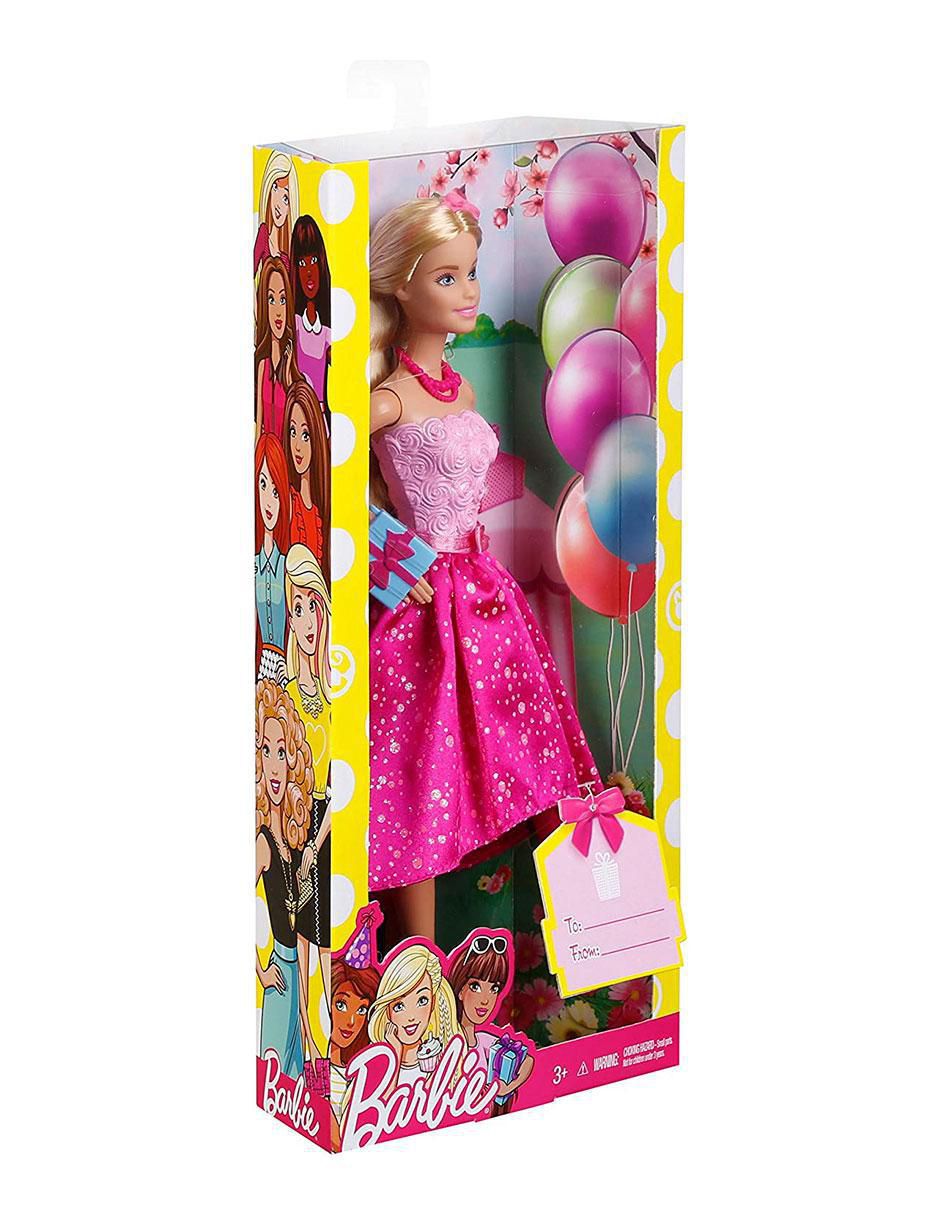 Muñeca Barbie Feliz Cumpleaños