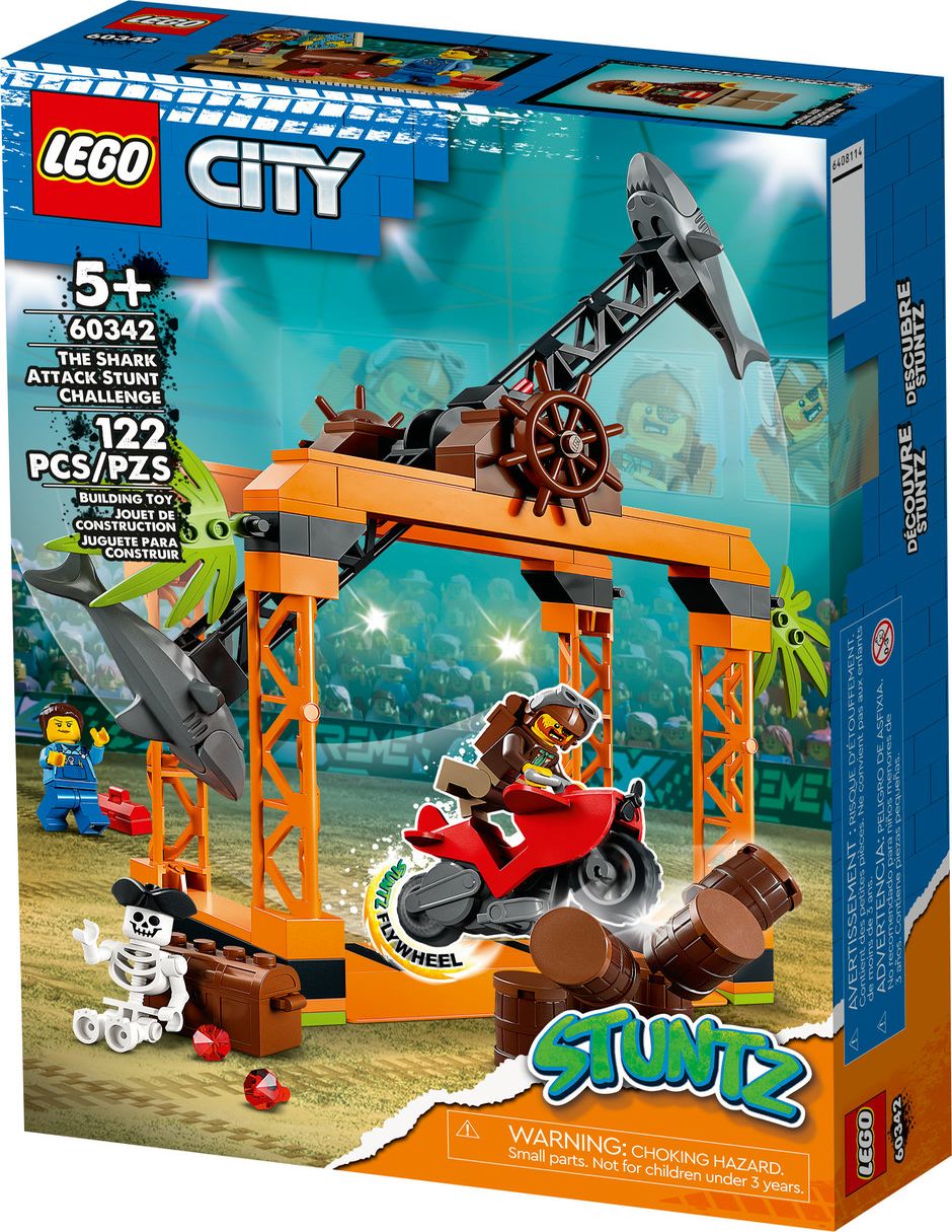 City Desafío acrobático: ataque del tiburón 60342 2