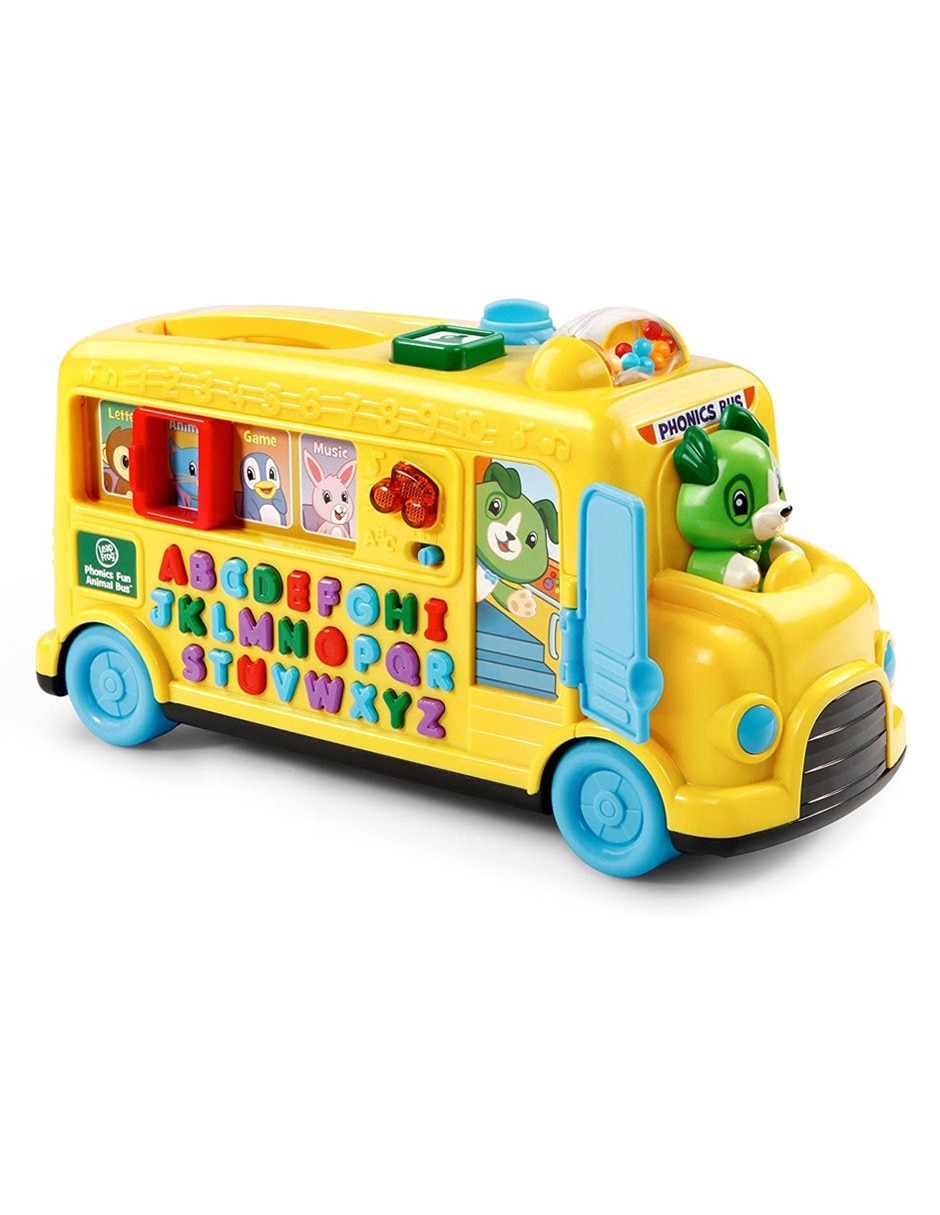 Autobús De Letras Y Animales juego didáctico infantil unisex