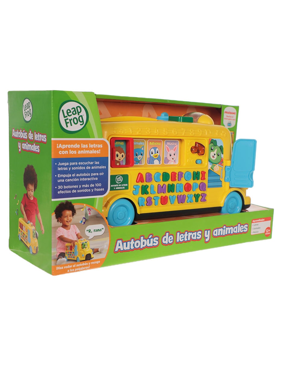 Autobús De Letras Y Animales juego didáctico infantil unisex 2