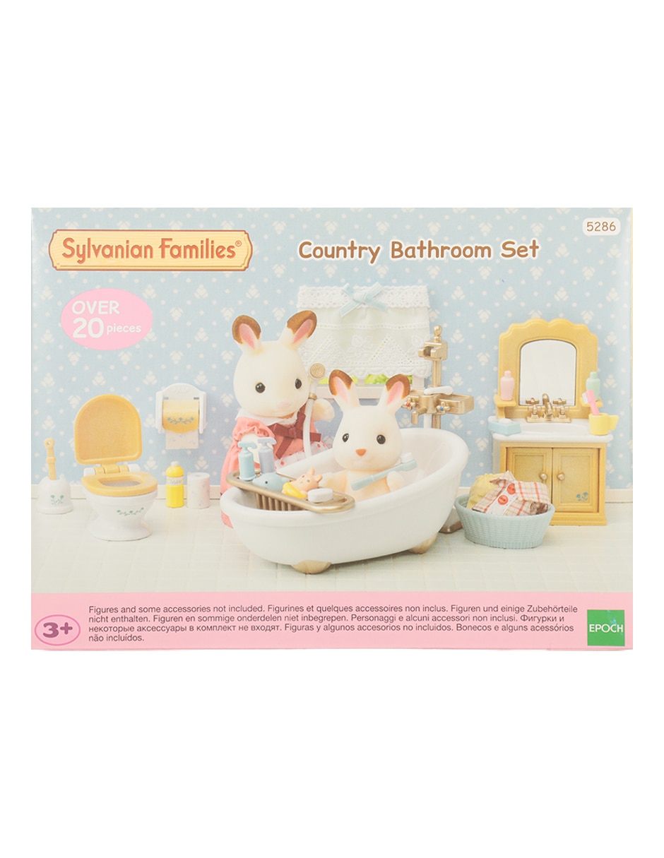 Set baño para casa de muñecas 4