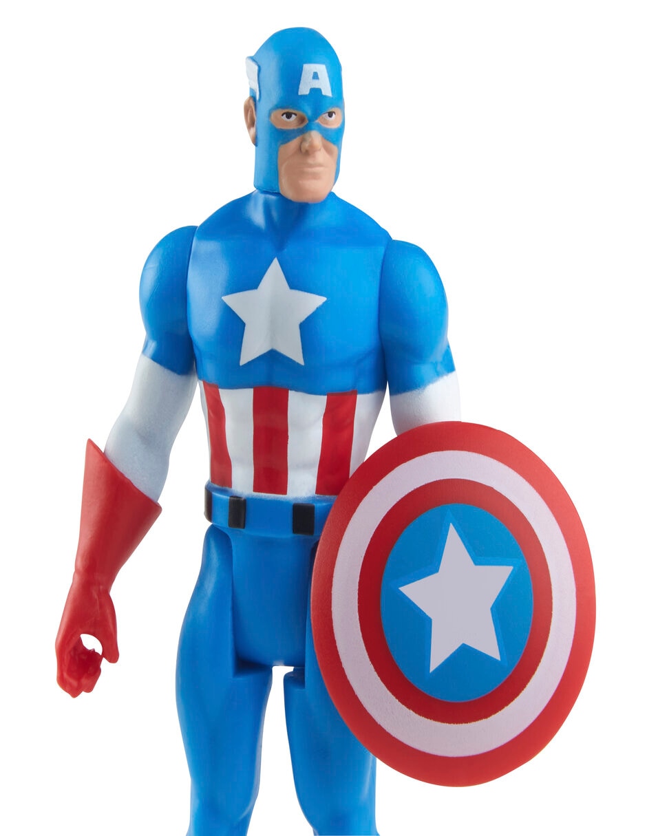 Figura de acción Legends Capitán América collectors Marvel 3