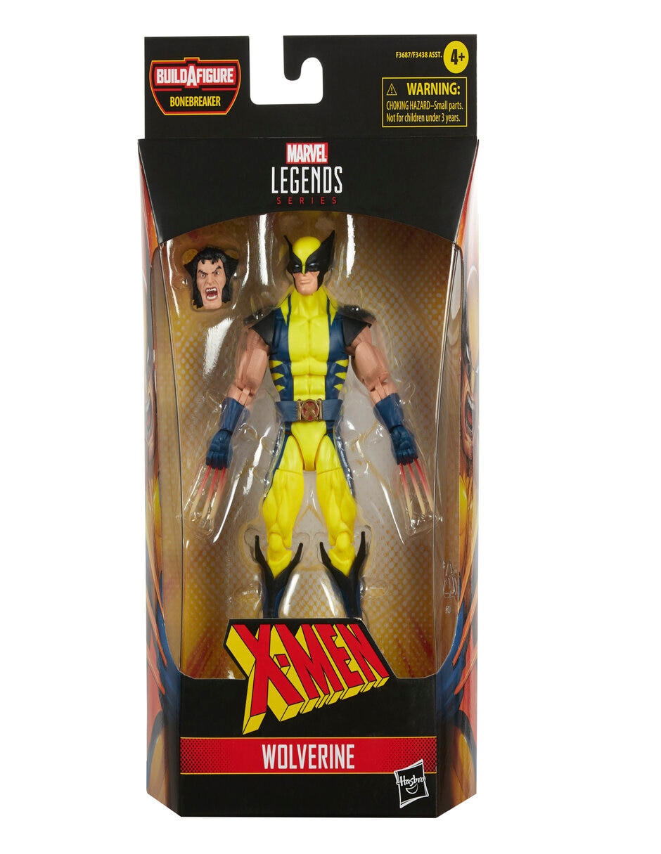 Figura de acción articulada : Legends Series Wolverine deluxe Marvel 4
