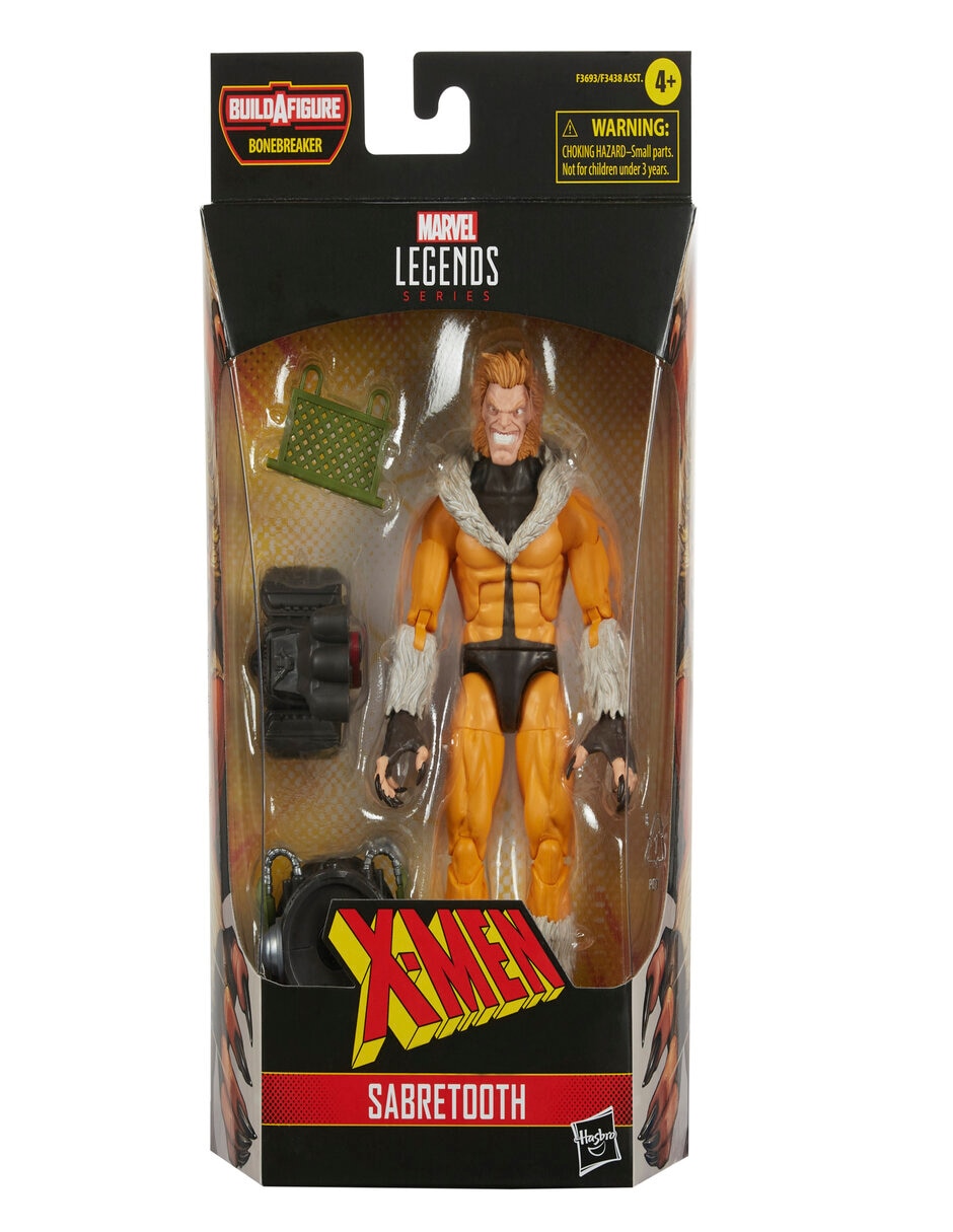 Figura de acción X-Men Sabretooth Hasbro 6